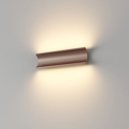 Wandlamp MALIBU 2-lichts - Brons geborsteld