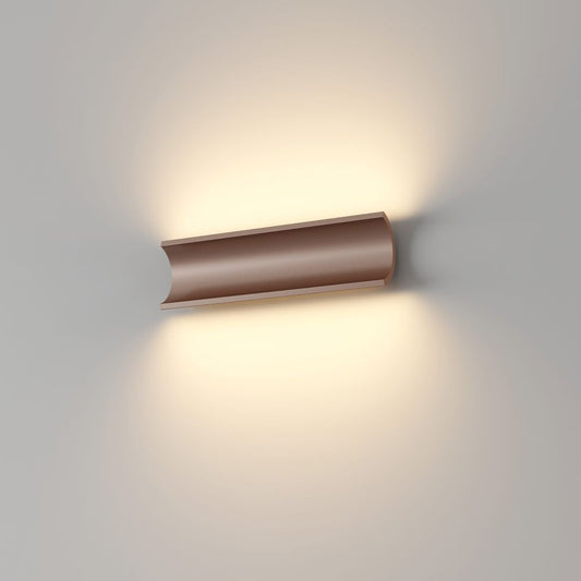 Wandlamp MALIBU 2-lichts - Brons geborsteld