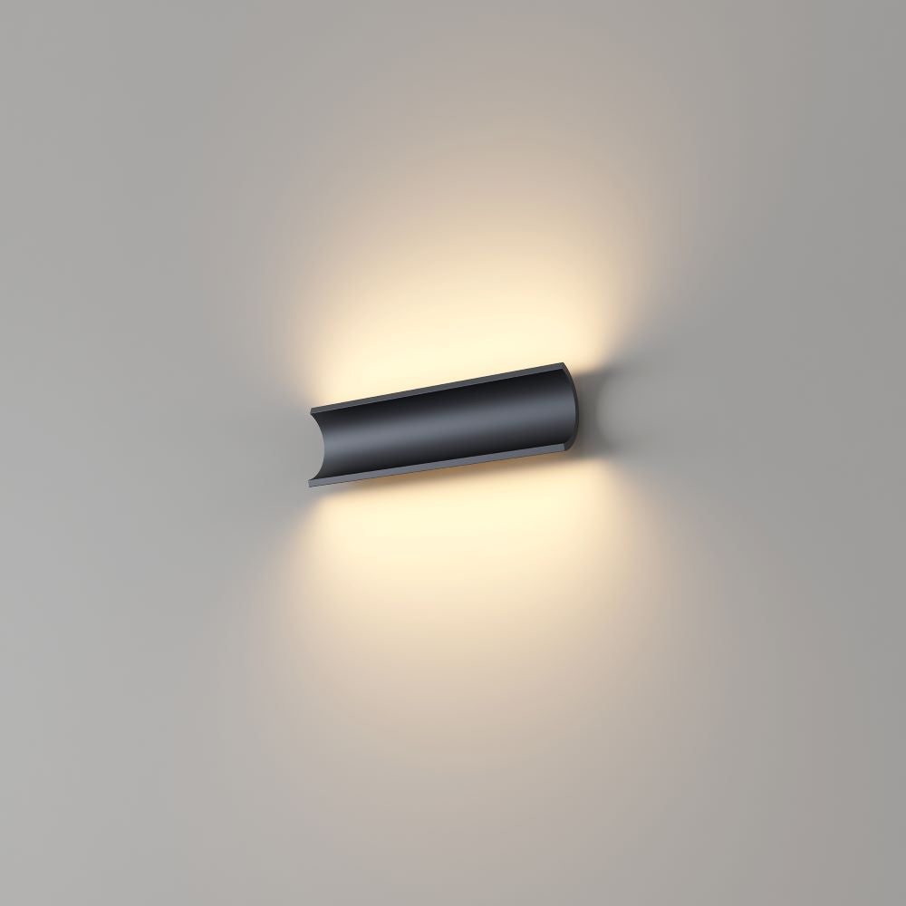 Wandlamp MALIBU 2-lichts - Zwart