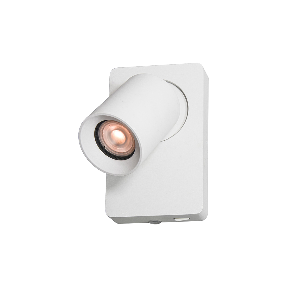 Wandlamp MEGANO - Wit