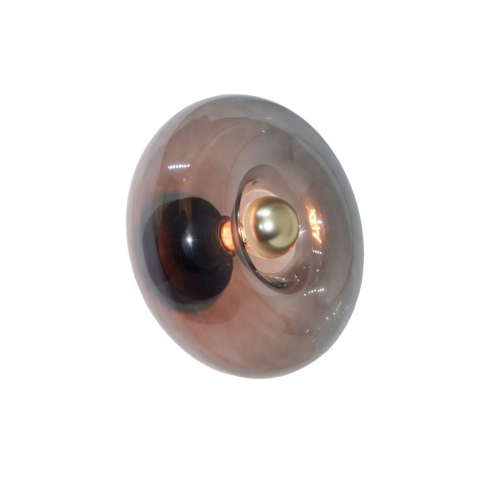 Wandlamp PARADISE - Grijs glas