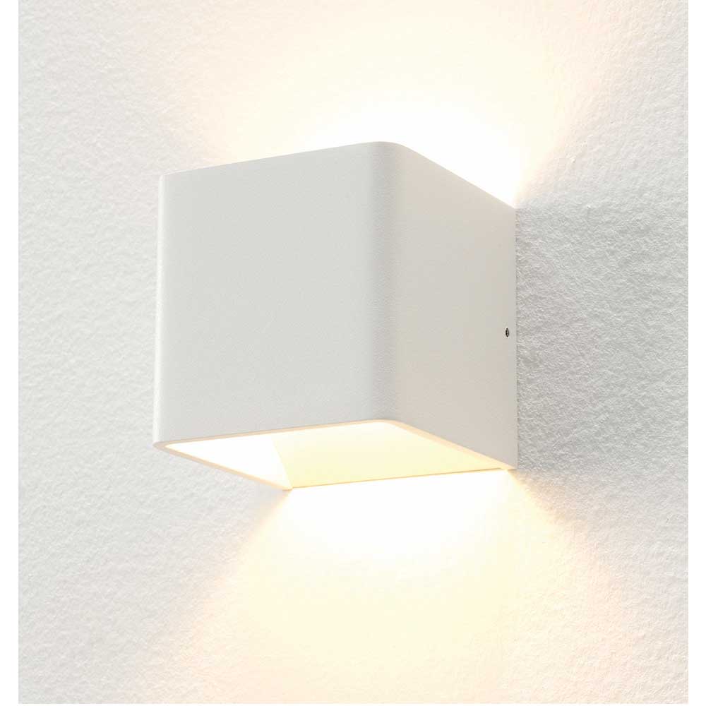 Wandlamp FULDA - Wit