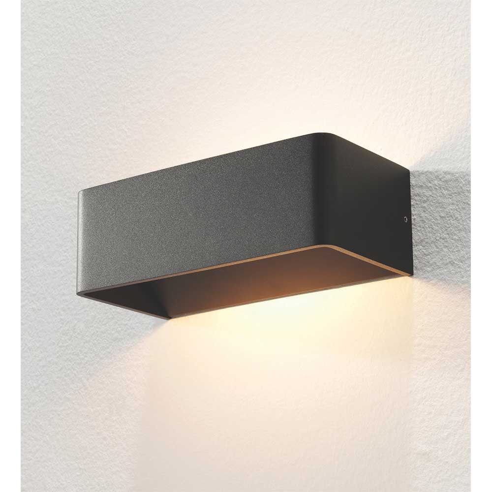 Wandlamp MAINZ - Zwart