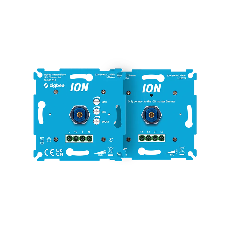 ION Industries Zigbee Master-Slave LED Dimmer aansluiting