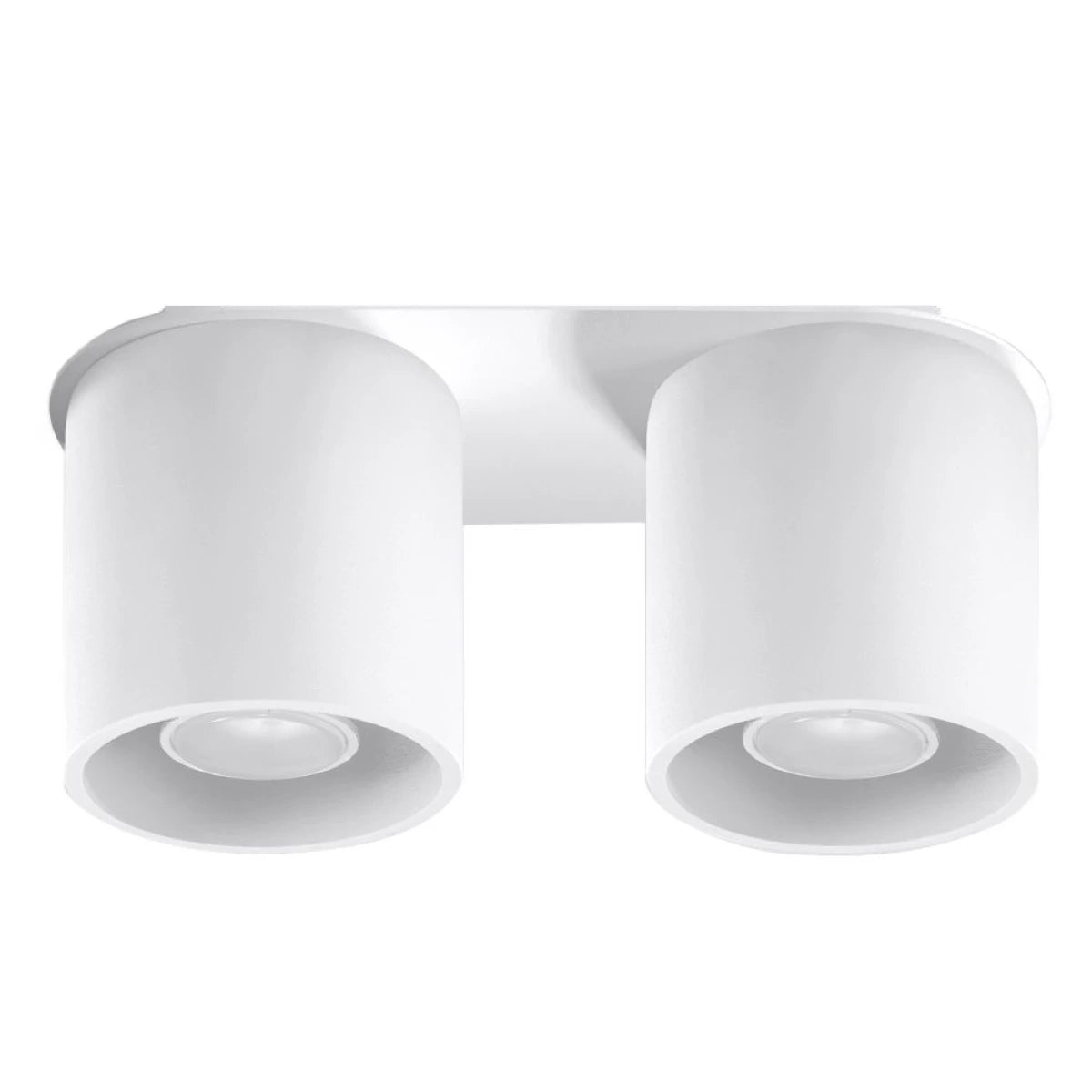 Zyro 2 | 2-spot round ceiling light | white or black