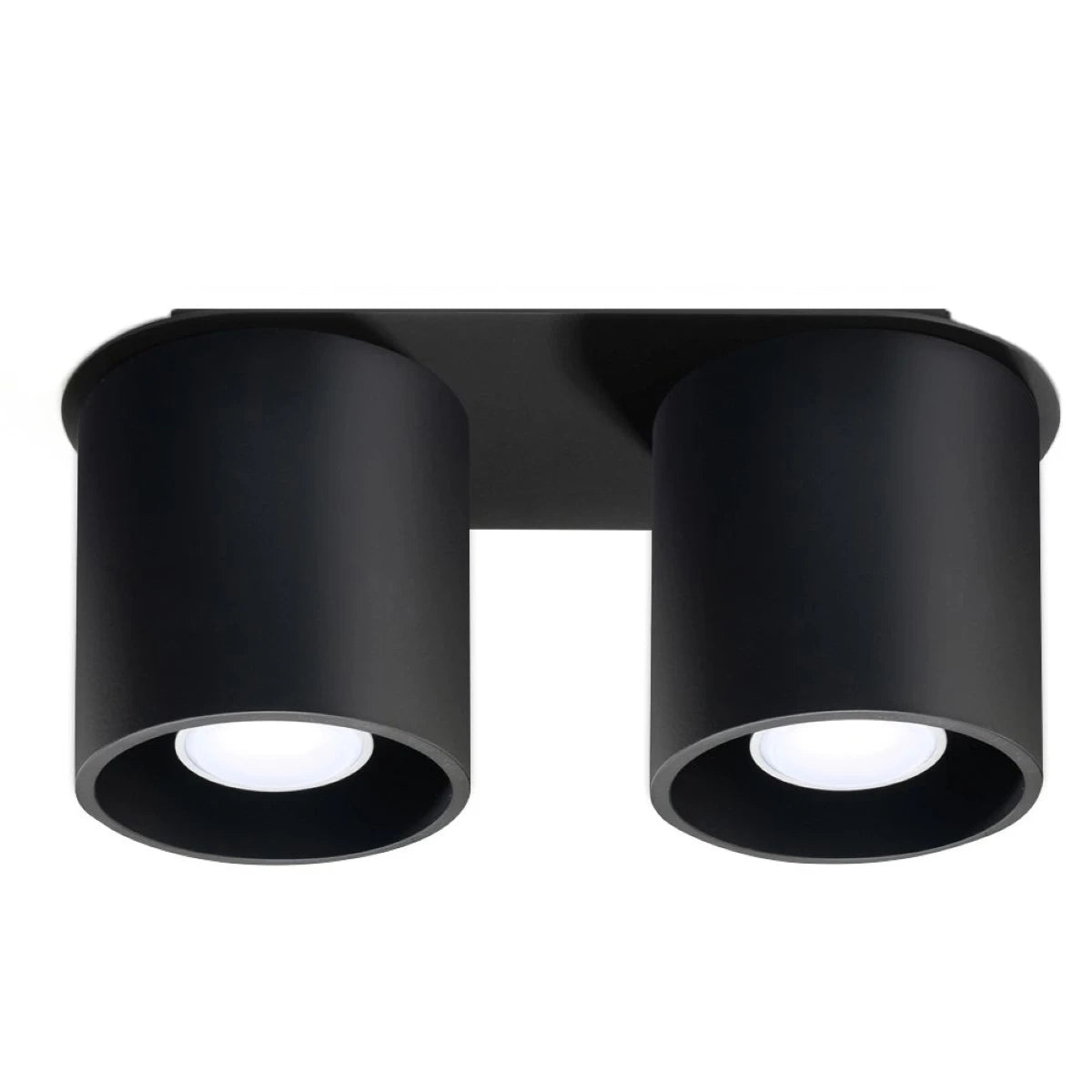 Zyro 2 | 2-spot round ceiling light | white or black