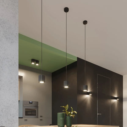 Zyro 2 | 2-spot round ceiling light | white or black