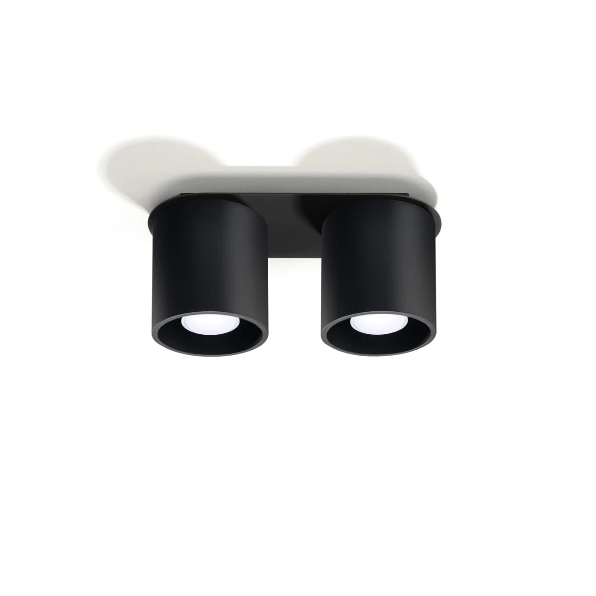 Zyro 2 | 2-spot round ceiling light | white or black