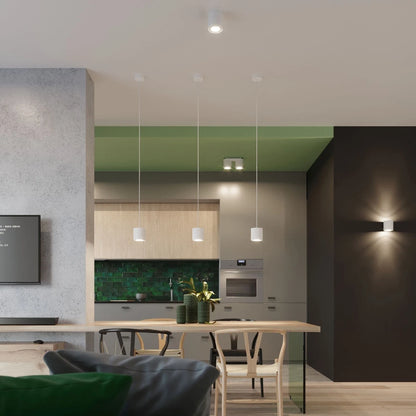 Zyro 2 | 2-spot round ceiling light | white or black