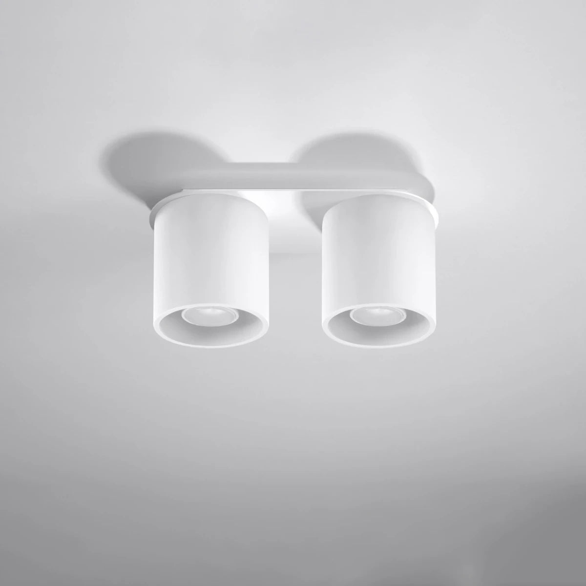 Zyro 2 | 2-spot round ceiling light | white or black