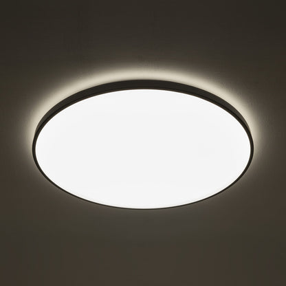 AGNES ROUND LED PRO zwart plafondlamp detail