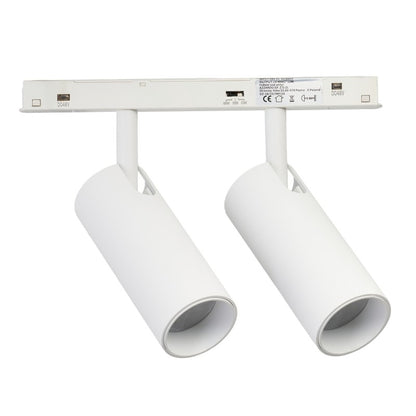 NIKO 2 2LINE 2X12W CCT SWITCH DIMM | Προβολέας ράγας | ALFA Magnetic 48V | λευκό ή μαύρο
