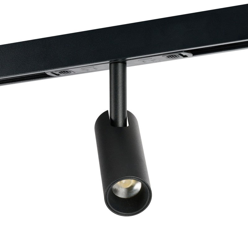 NIKO 2LINE CCT SWITCH DIMM | Bodové svietidlo na koľajnicu | ALFA Magnetic 48V | 7W, 12W alebo 20W | biele alebo čierne