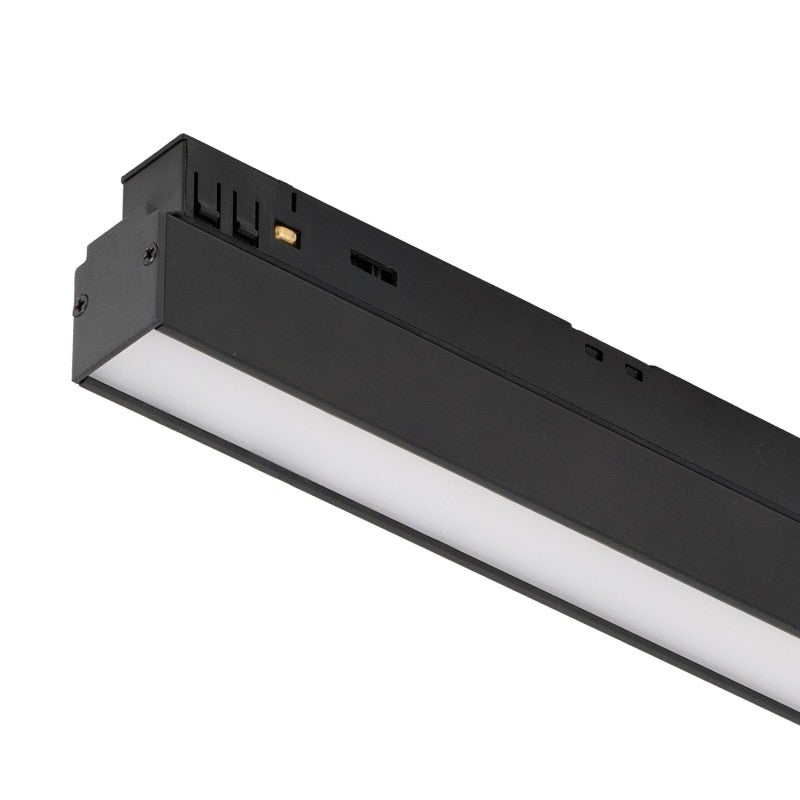 SAGA DALI CORNER A CCT DIMM | Bodové svítidlo do lišty | ALFA Magnetic 48V | 24W | bílé nebo černé