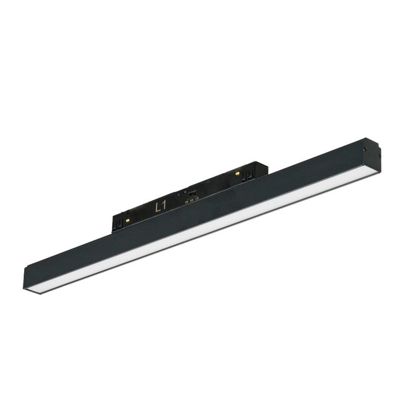 SAGA 2LINE CCT SWITCH DIM | Reflektor na lištu | ALFA Magnetic 48V | 24W, 36W nebo 48W | černá