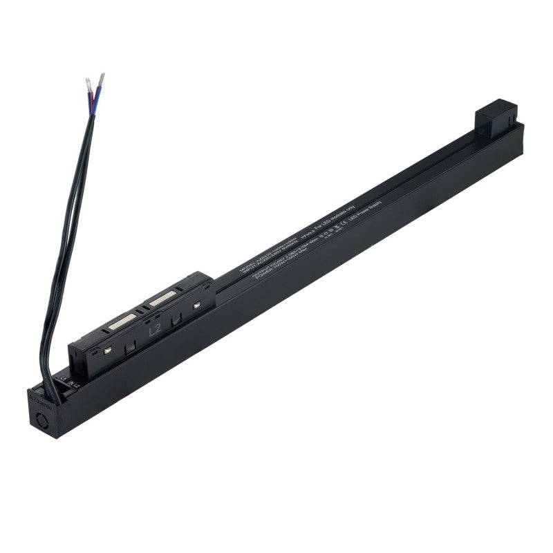 ALFA Magnetic 48V | Driver for montering i skinnen 2LINE 100+ NO DIMM | hvit eller svart