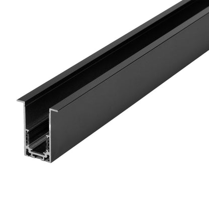 ALFA Magnetic 48V | Skinne | innfelt Easyfix | 1 m, 1,5 m eller 2 m | svart