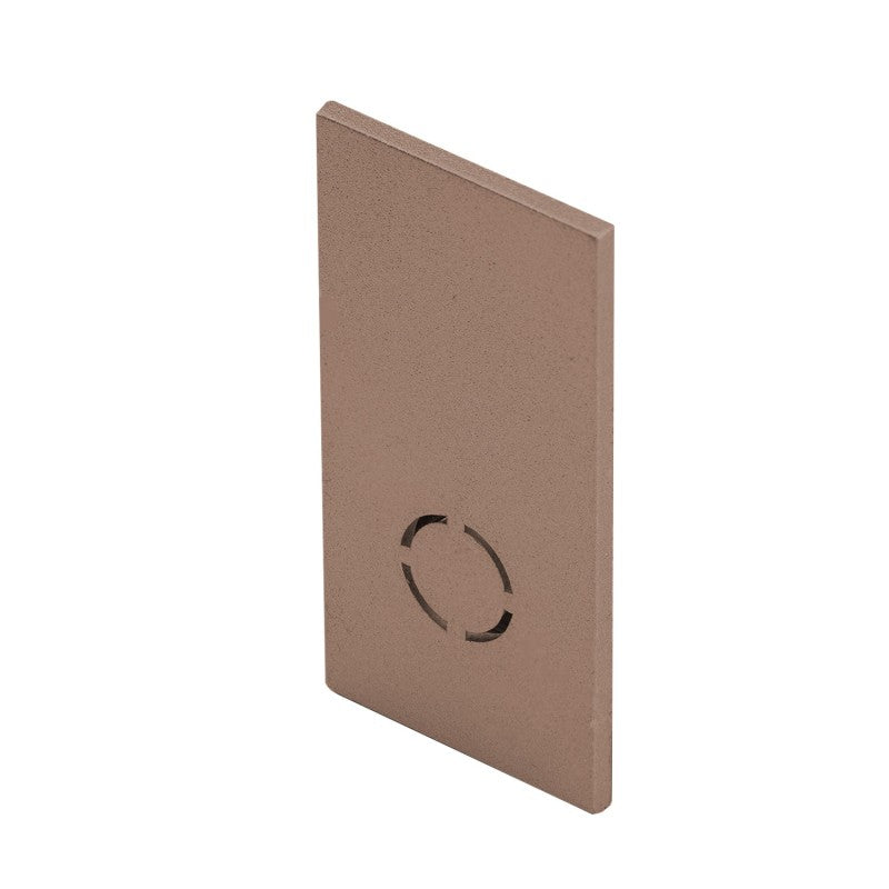 ALFA Magnetic 48V | Tappo terminale | anodizzato color cioccolato, anodizzato oro o argento