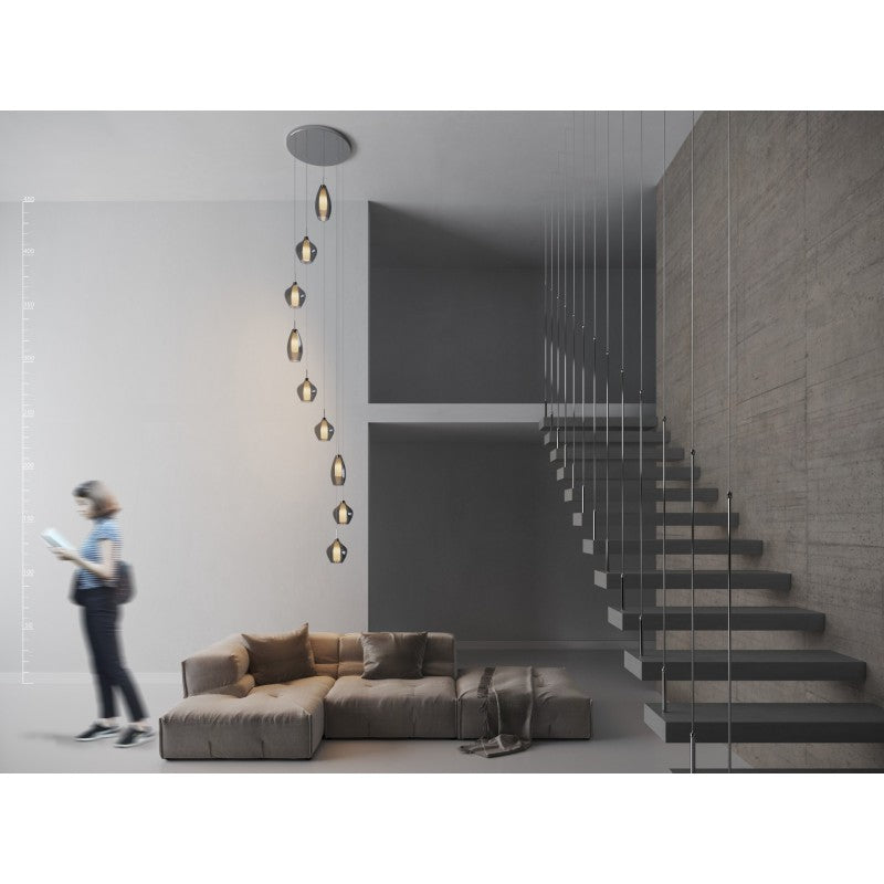 Azzardo AMBER MILANO hanglamp