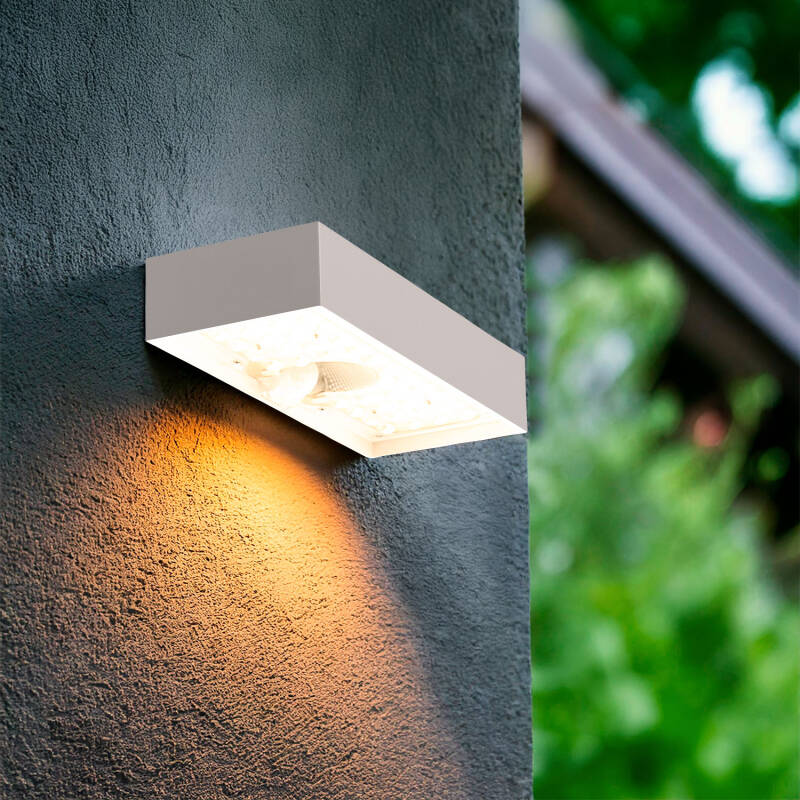 Karlaro solar wandlamp wit sfeerbeeld