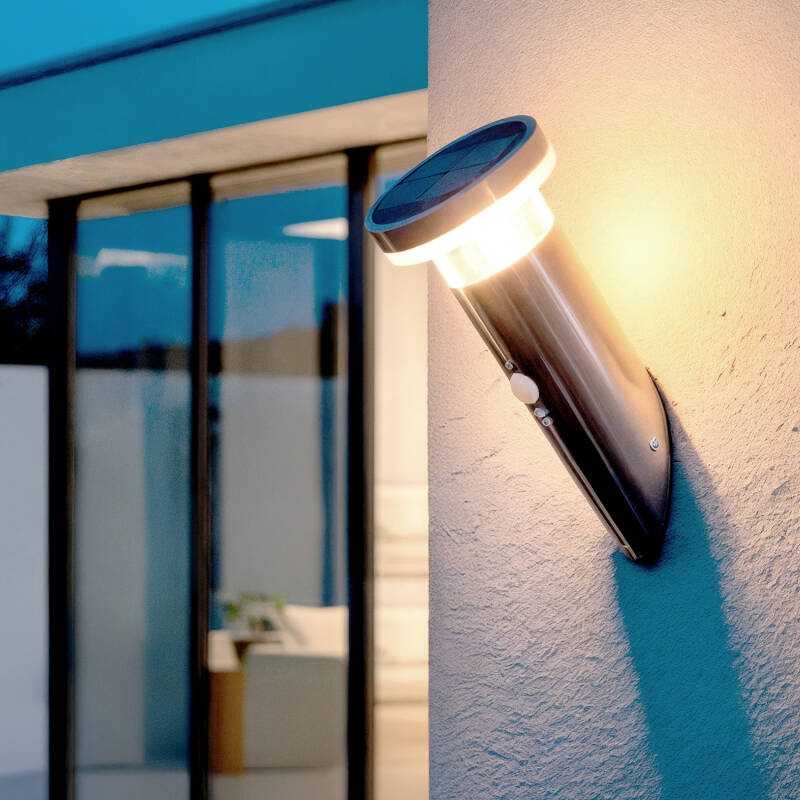 Basilaro solar wandlamp sfeerbeeld