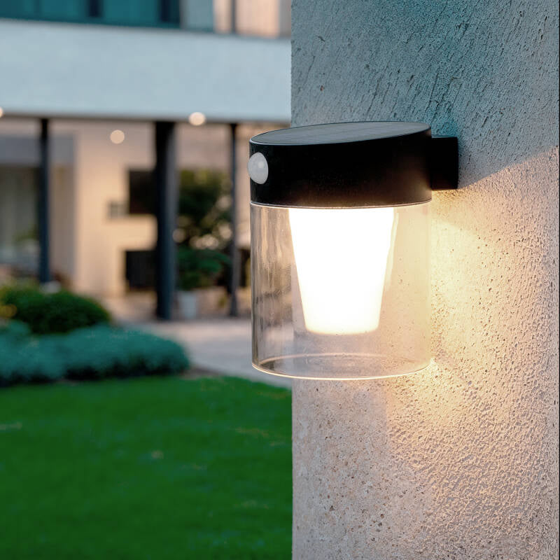 Efrenaro solar wandlamp rond sfeerbeeld