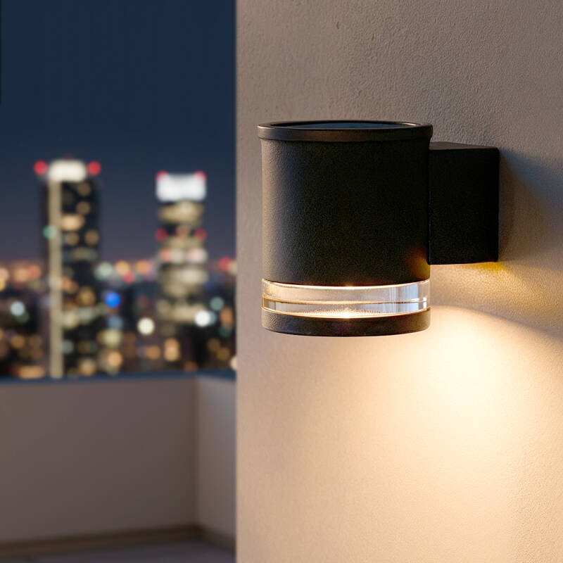 Dracaro solar wandlamp zonder sensor gevel