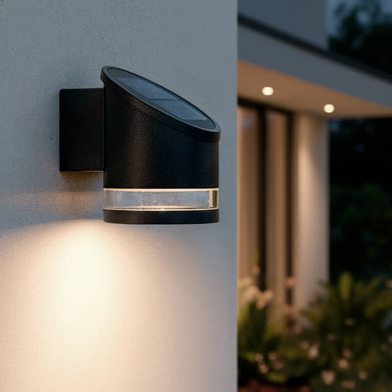Eddivo solar wandlamp sfeerbeeld
