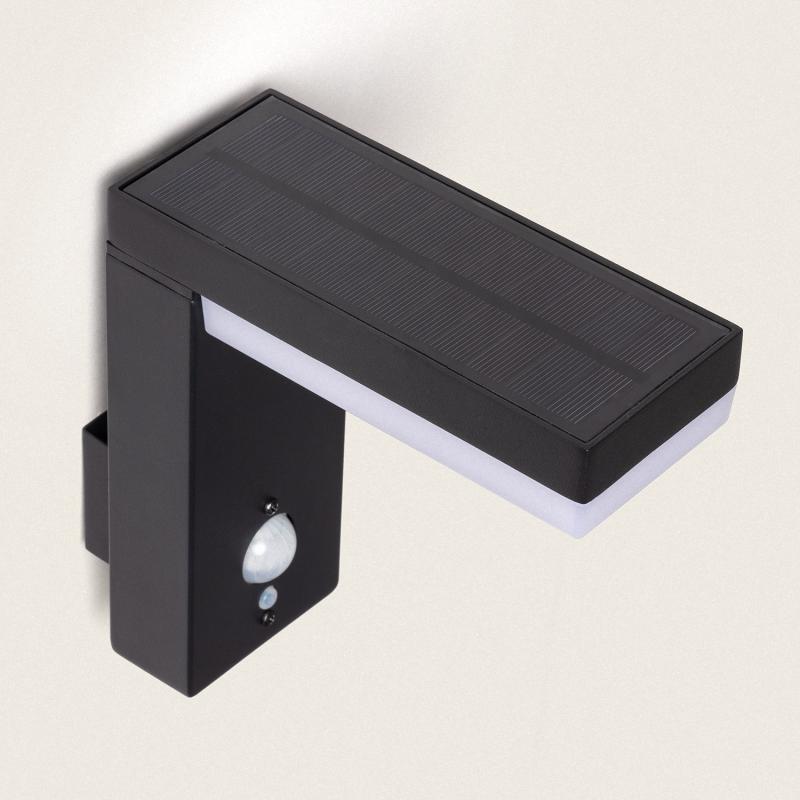 Goravo solar wandlamp detail