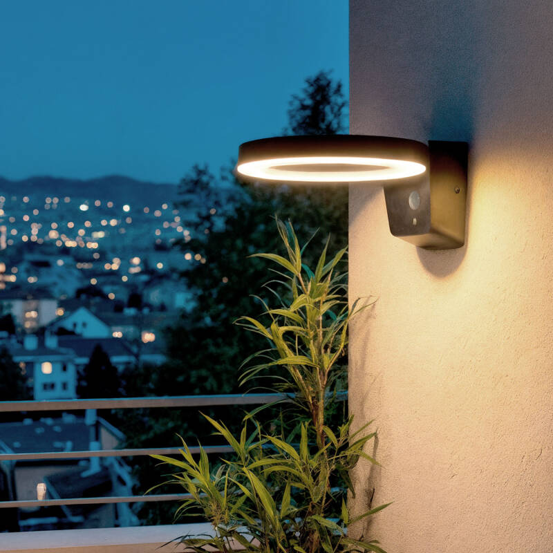 Arisaro solar wandlamp sfeerbeeld