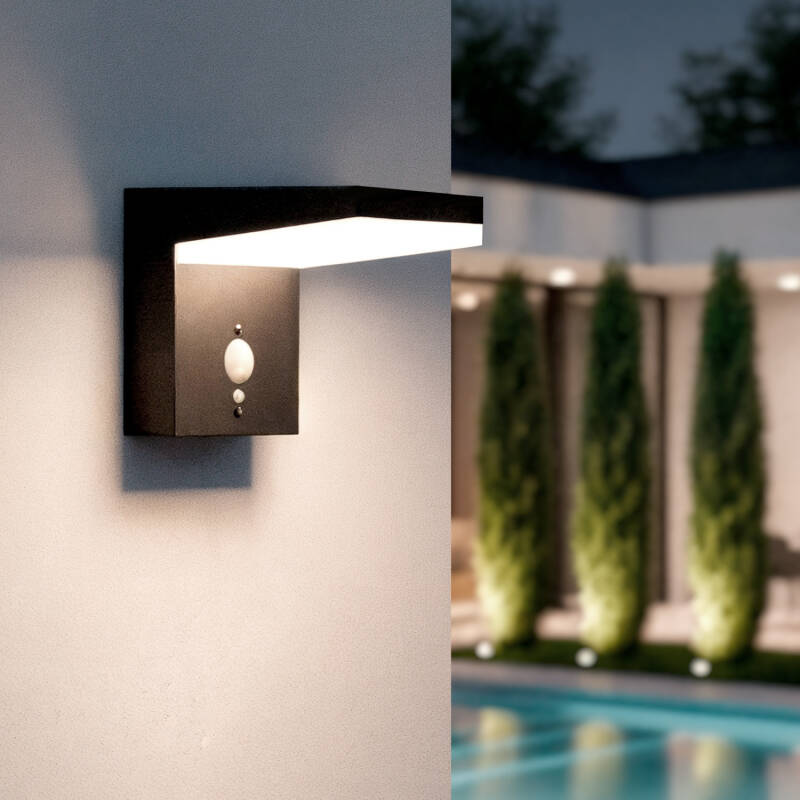 Edwano solar wandlamp sfeerbeeld