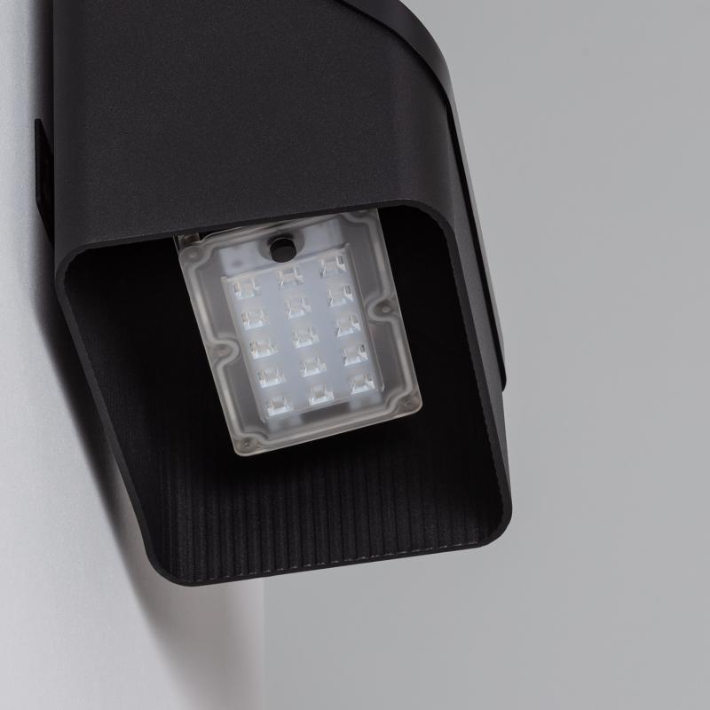 Namibaro solar wandlamp detail zonnepaneel