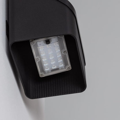 Namibaro solar wandlamp detail zonnepaneel