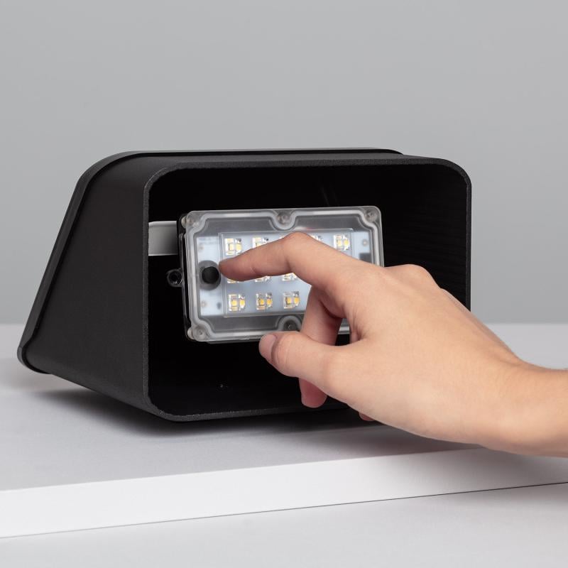 Namibaro solar wandlamp detailfoto