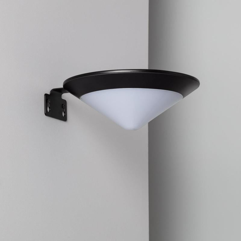 Tucsano solar buitenwandlamp zwart met radarsensor