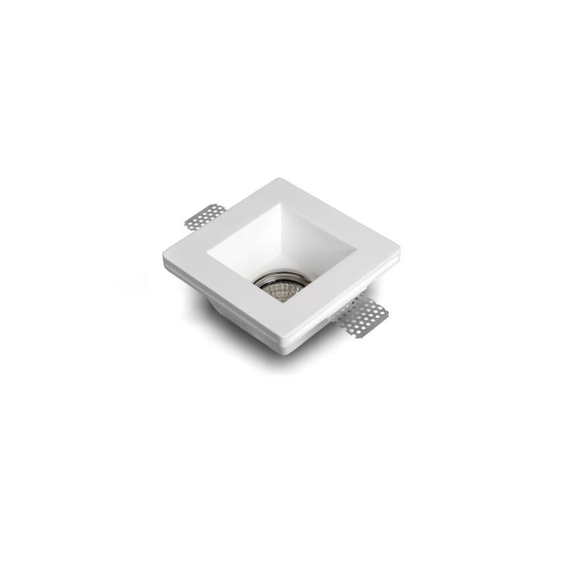 STUCANO gips inbouwspot zaagmaat 123x123 mm