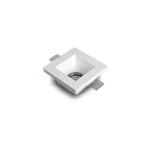 STUCANO gips inbouwspot zaagmaat 123x123 mm