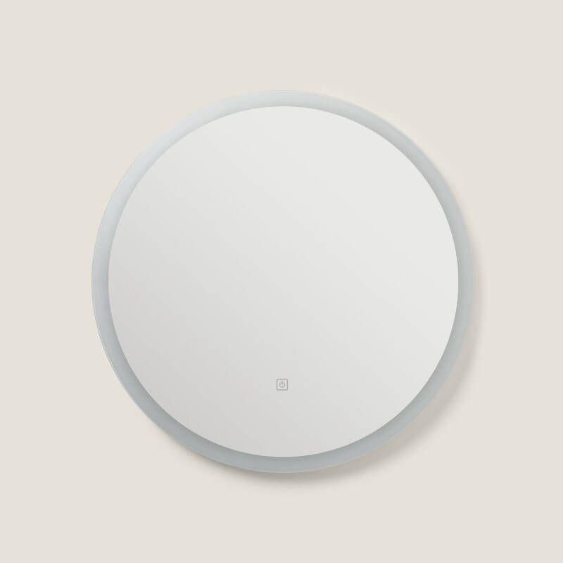 MINNARO LED badkamerspiegel rond Ø60 cm anticondens