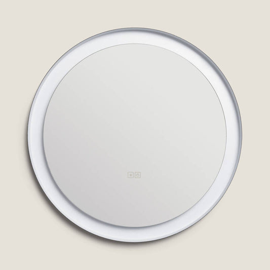 NAHARO LED badkamerspiegel rond Ø60 cm CCT anticondens