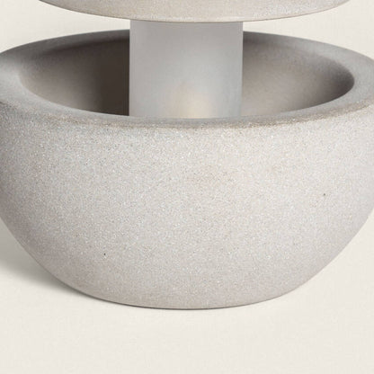 Stelano cement buitenlamp detail