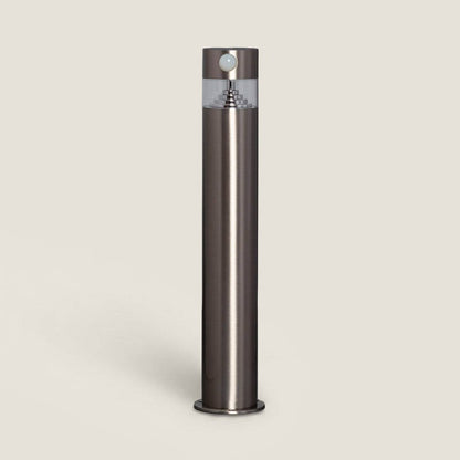 Intiaro solar baken RVS 50 cm met bewegingssensor