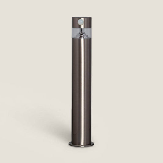 Intiaro solar baken RVS 50 cm met bewegingssensor