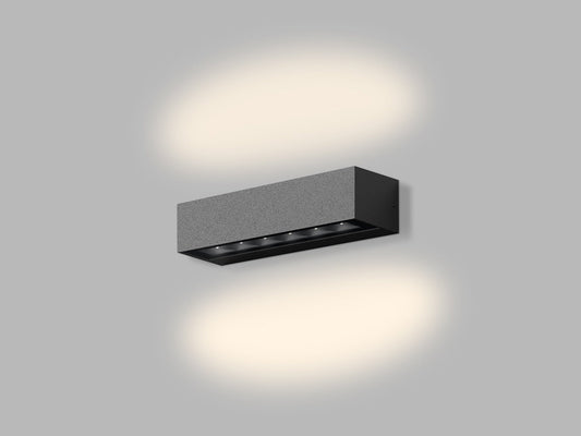 LED2 BENO 2 antraciet up & down rechthoekige buitenwandlamp IP65