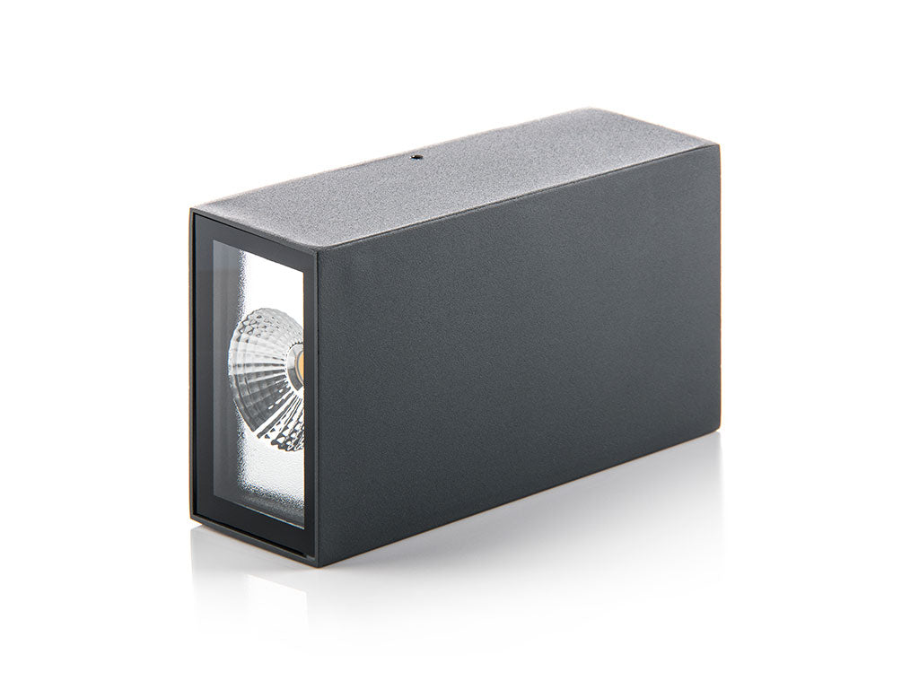 LED2 BLOCK antraciet detail
