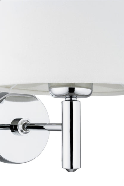 Bolzano Plus crème wandlamp sfeerfoto