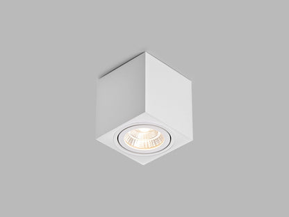 LED2 BOX opbouw plafondspot wit detail