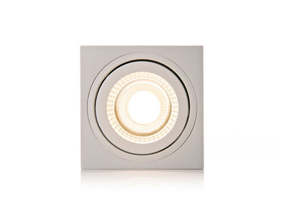LED2 BOX opbouw plafondspot wit dimensies