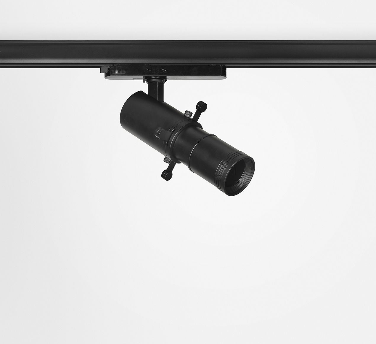 Claravo 3-fase railspot zwart