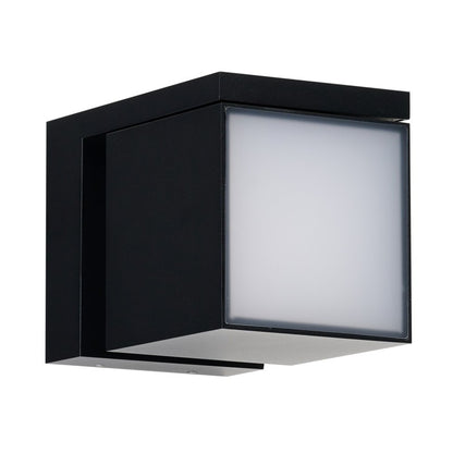 Azzardo CUBIC buitenwandlamp zwart detail