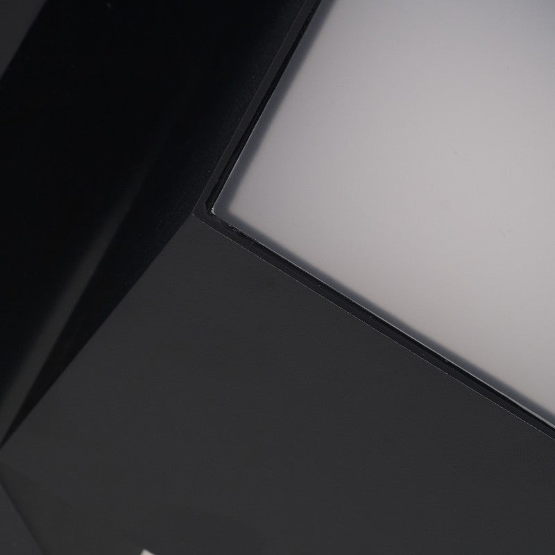 Azzardo CUBIC buitenwandlamp zwart afmetingen